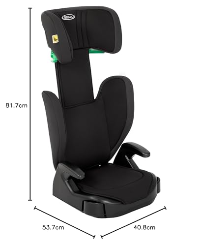 Graco Junior Maxi i-Size Booster Car Seat, Midnight