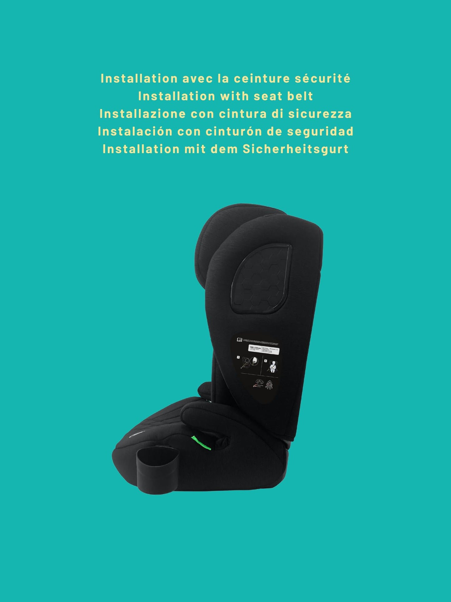NANIA Sienna i-Size Booster Car Seat, 100-150cm