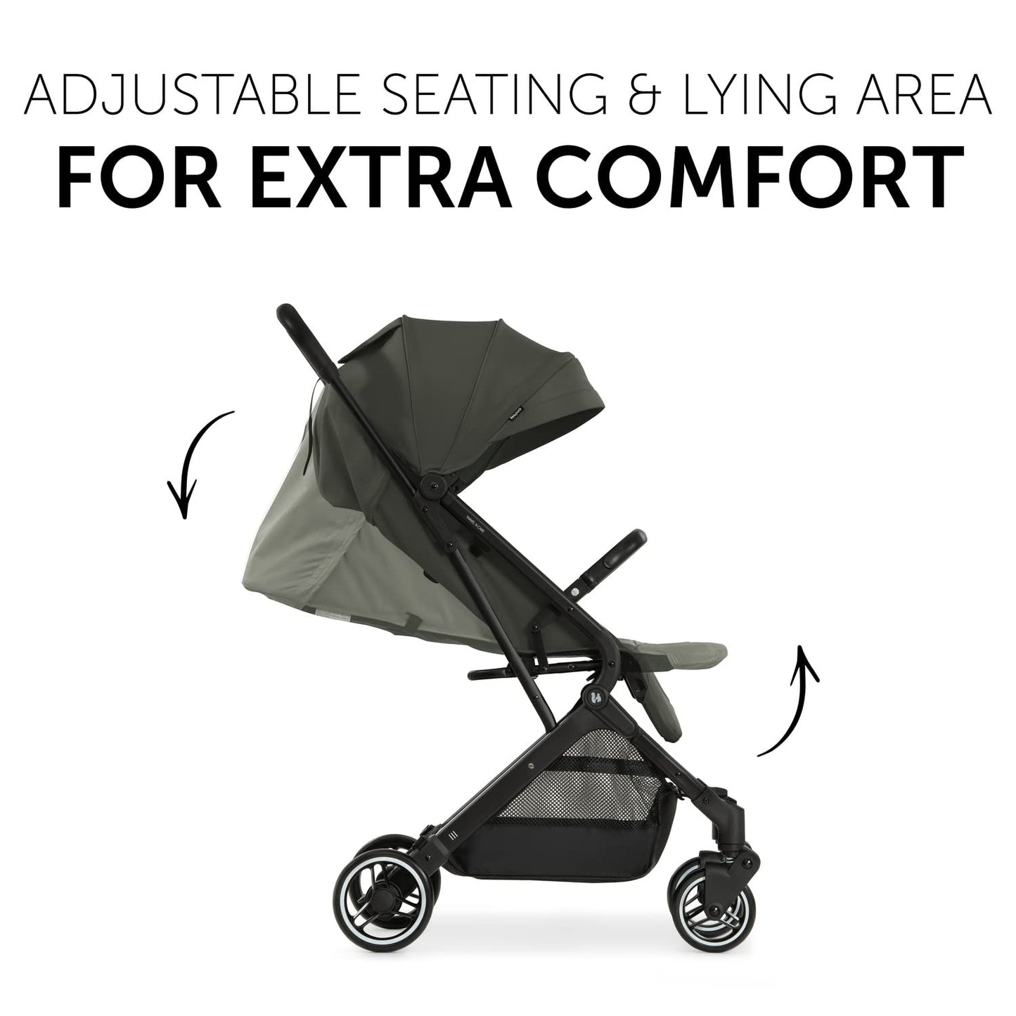 hauck Travel N Care Pushchair, Dark Olive