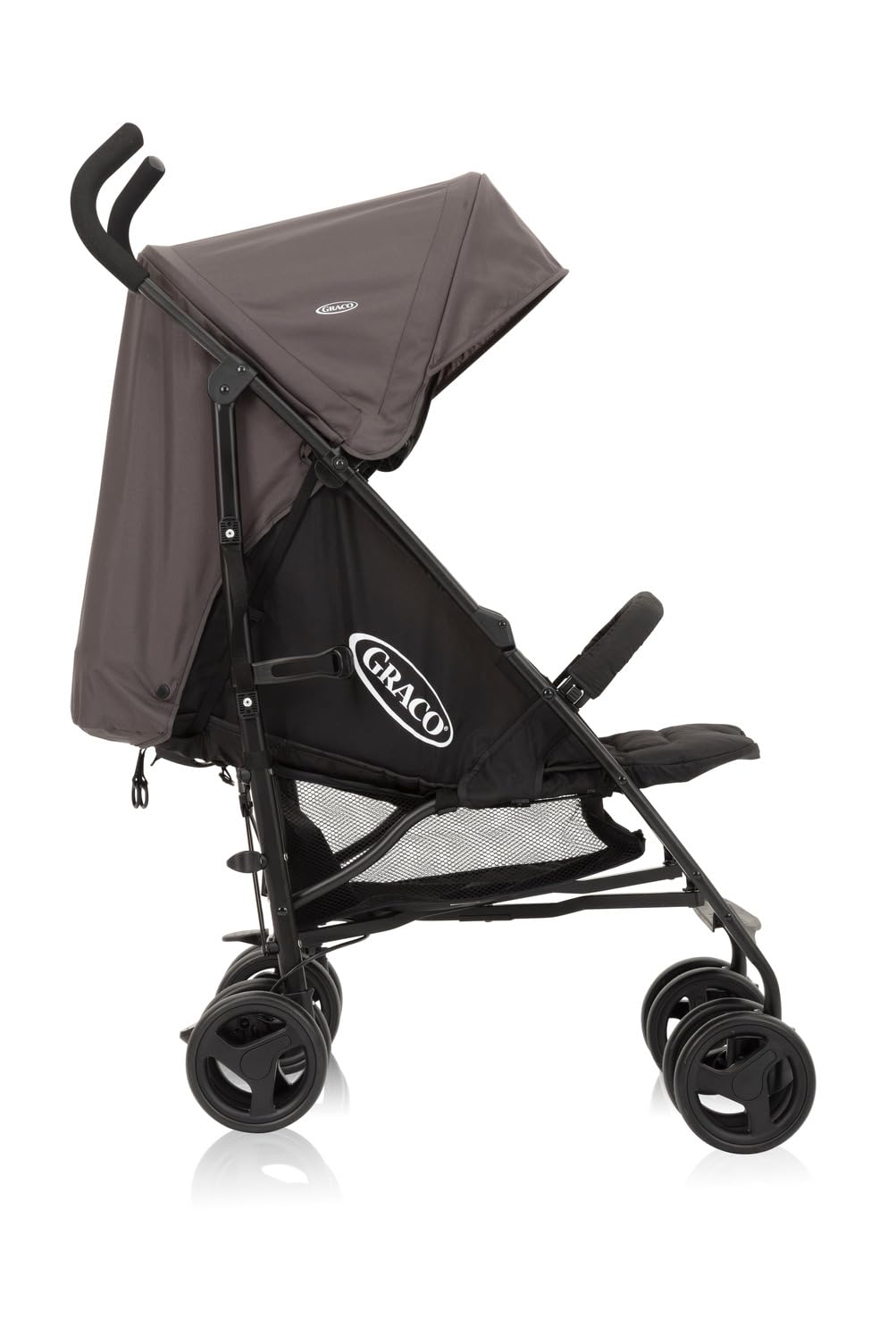 Graco TraveLite Compact Stroller, Black/Grey