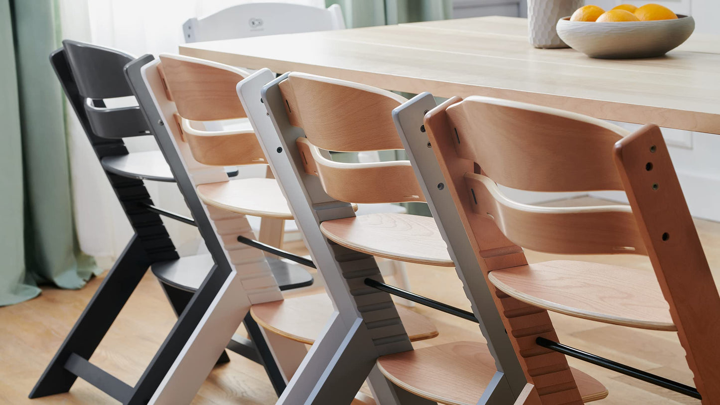 Kinderkraft ENOCK 3-in-1 Wooden Highchair, Natural