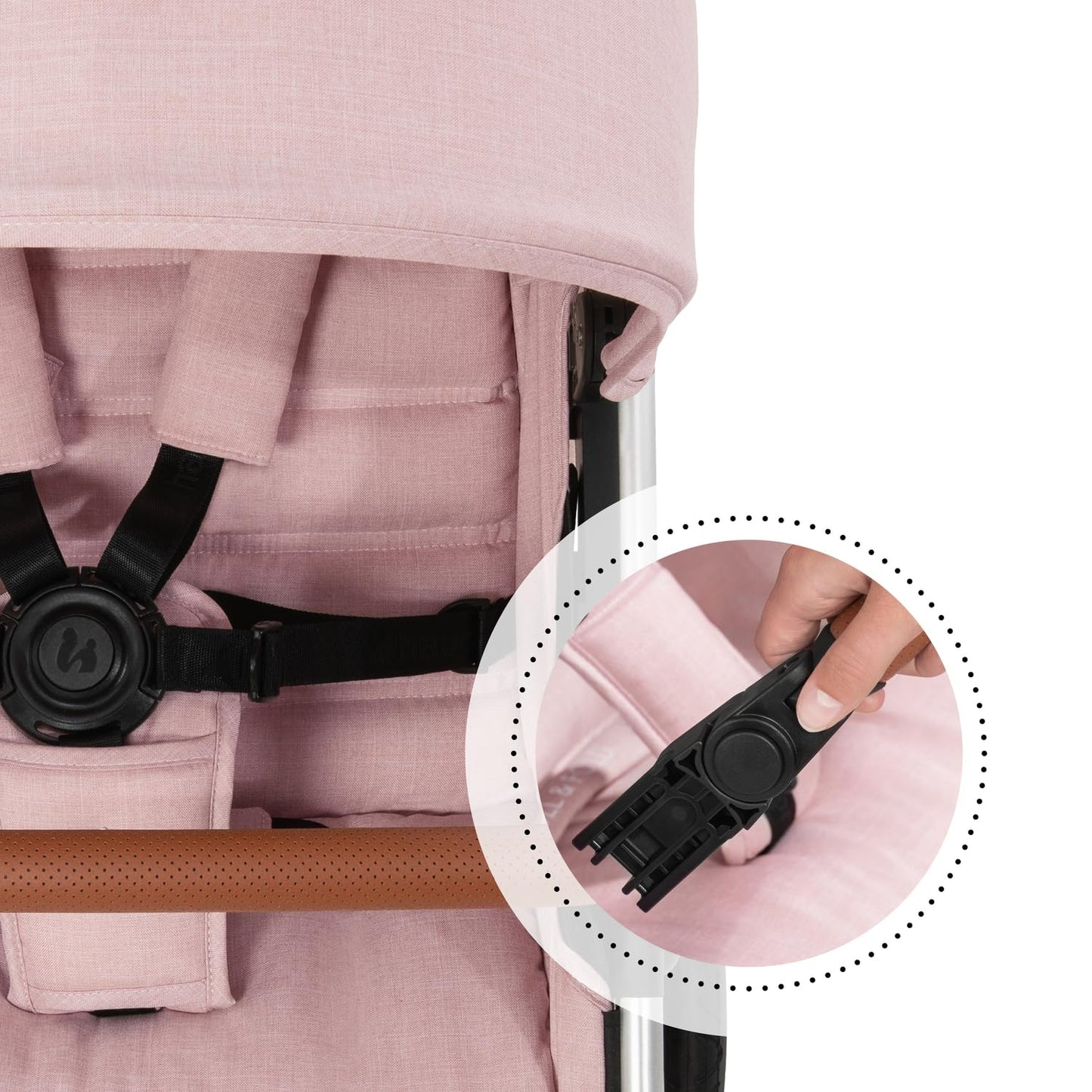 hauck Uptown Pushchair, Melange Rose