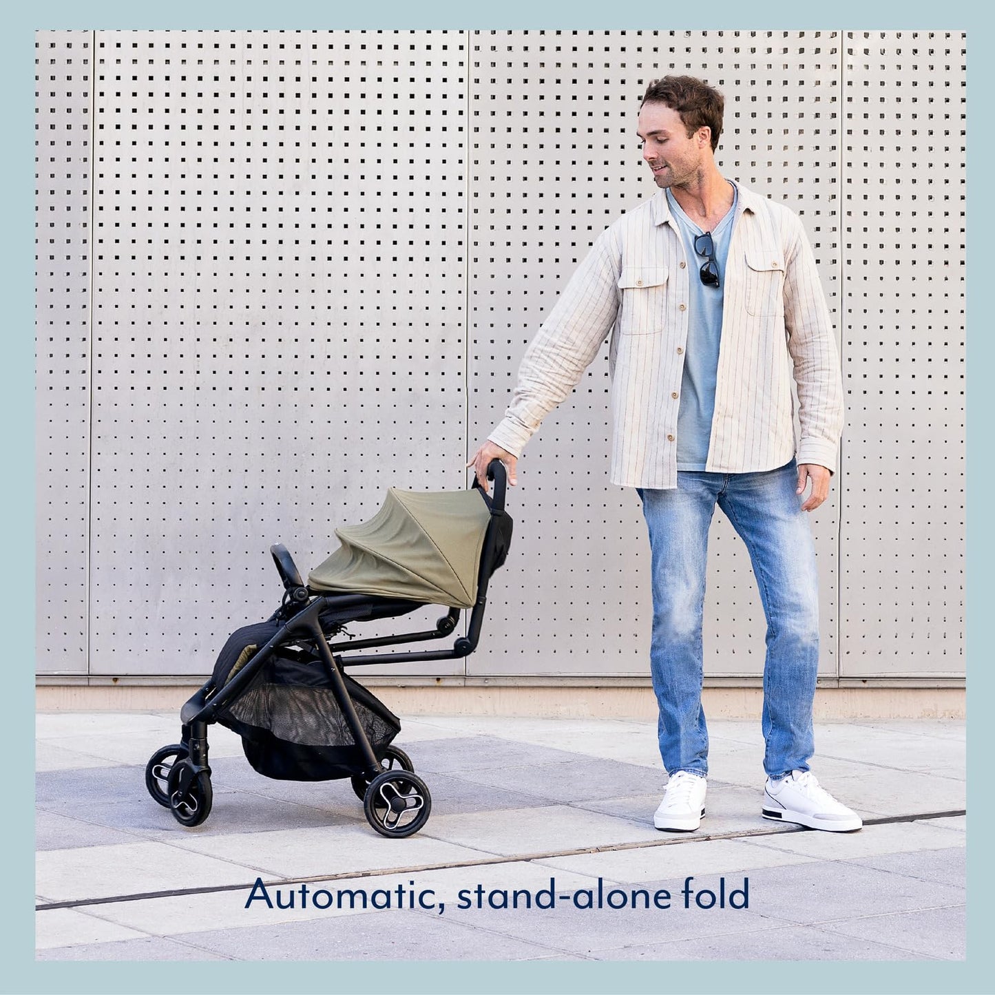 Graco Myavo Compact Stroller, Steeple Gray