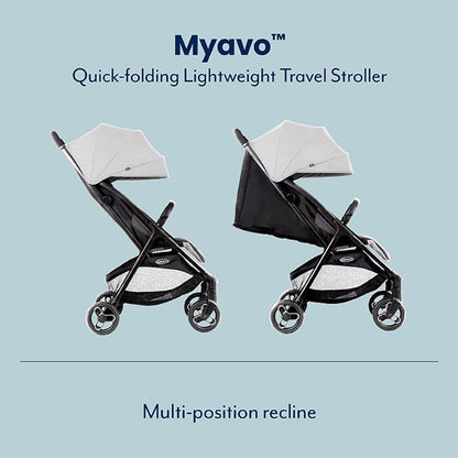 Graco Myavo Compact Stroller, Steeple Gray