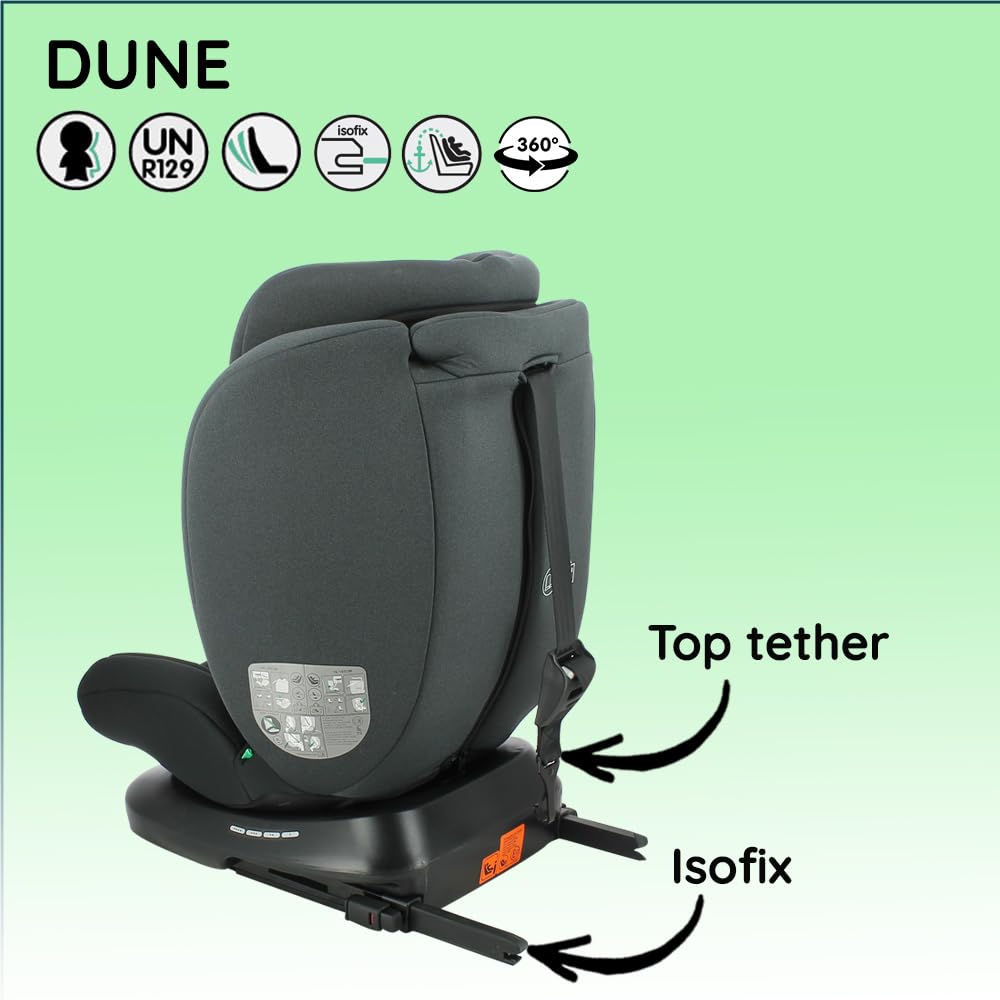 Baby Car Seat Dune 360° Swivel i-Size