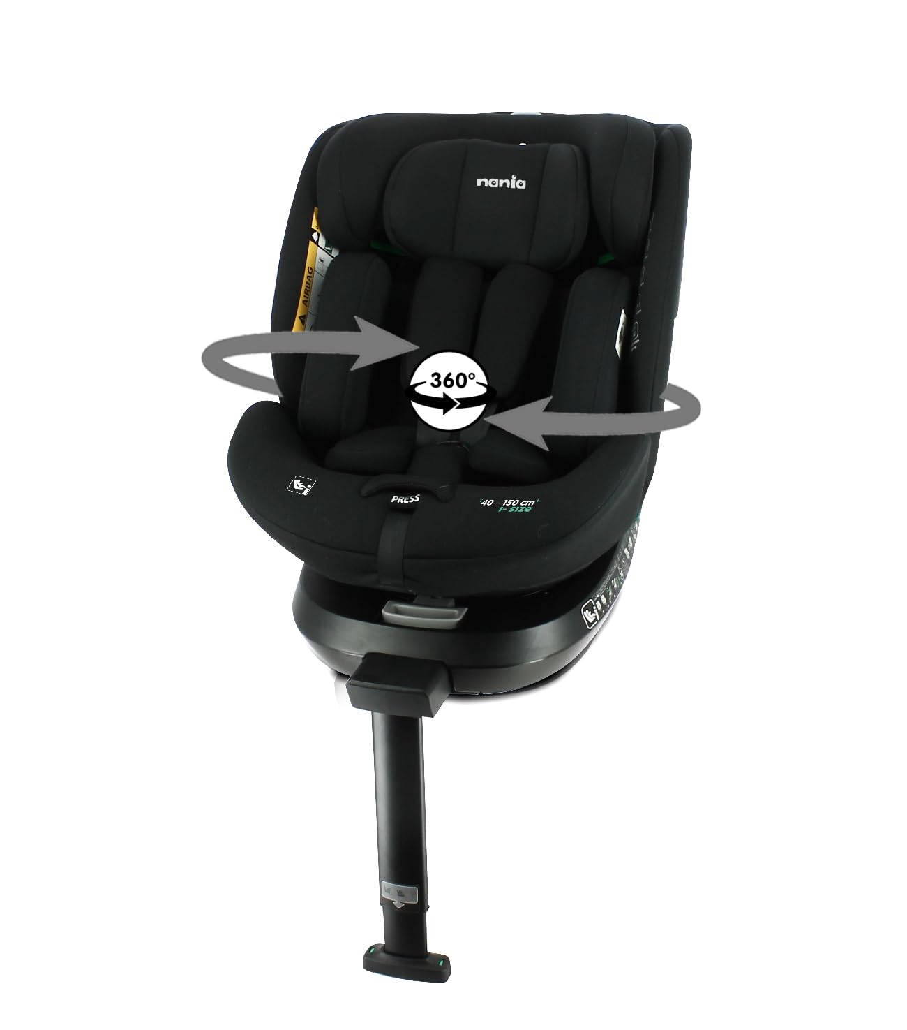 Nania Spirit 360° Swivel i-Size Car Seat