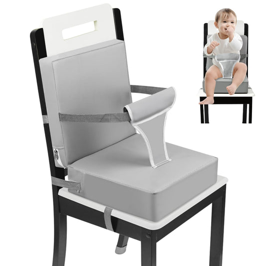PandaEar Portable Toddler Booster Seat, Black