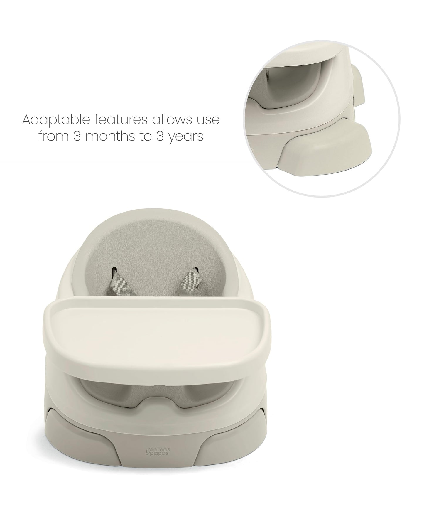 Mamas & Papas Baby Bug Booster Seat, Clay