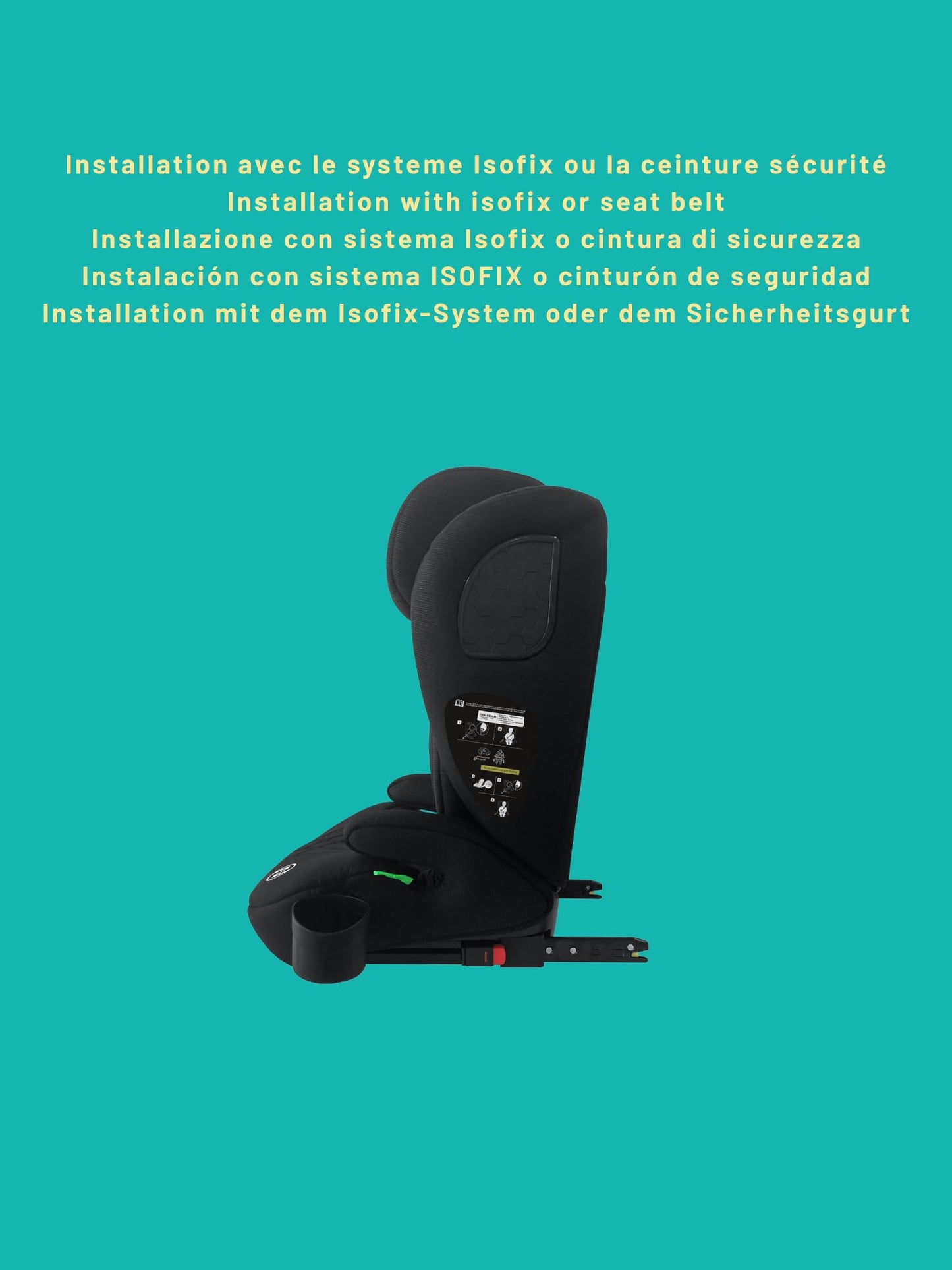 Nania Milano ISOFIX Baby Car Seat, 76-150cm