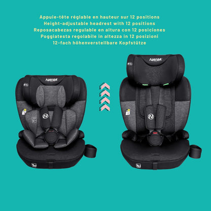 Nania Milano ISOFIX Baby Car Seat, 76-150cm