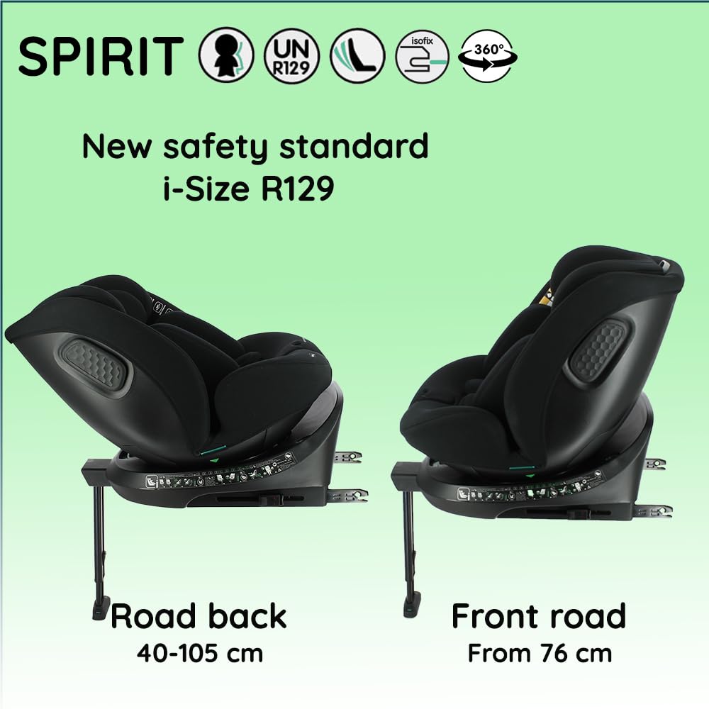 Nania Spirit 360° Swivel i-Size Car Seat