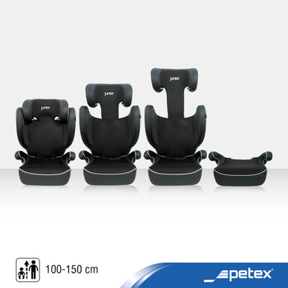 PETEX Basic i-Size Car Seat, Black