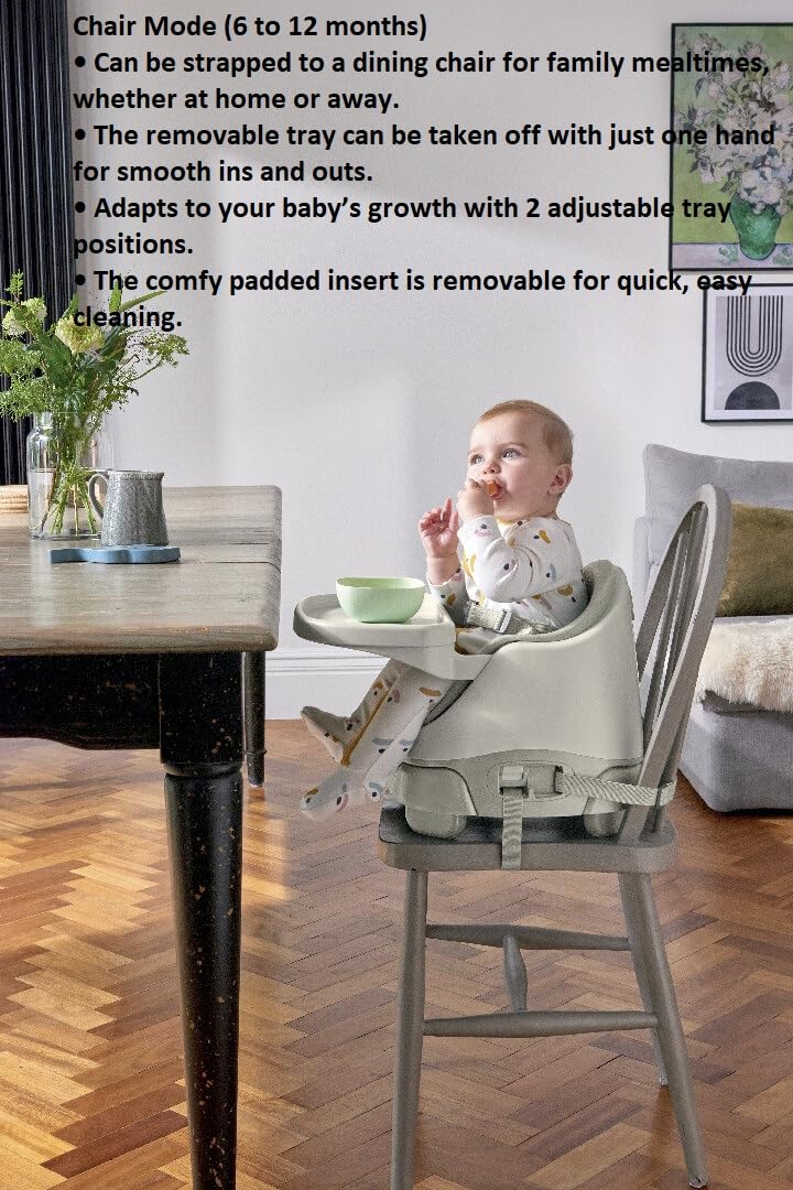 Mamas & Papas Baby Bug Booster Seat, Clay