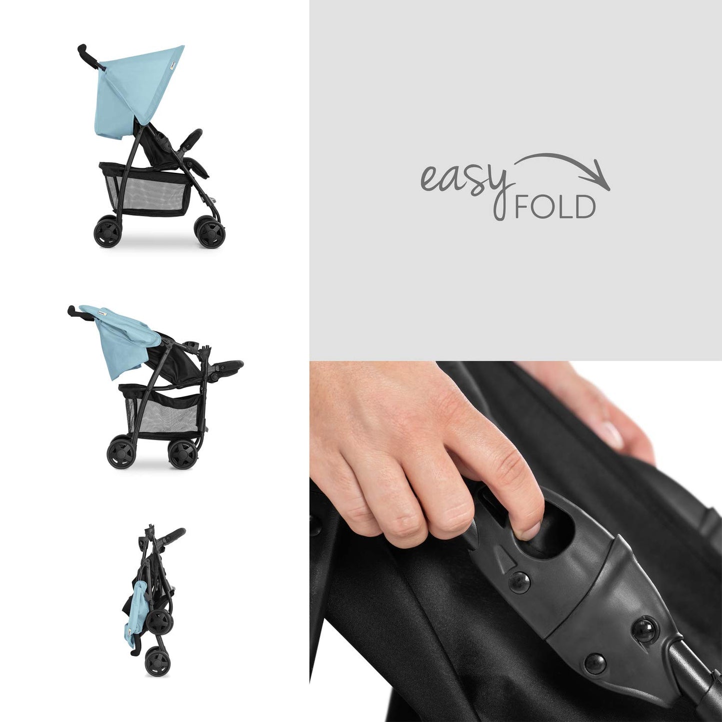 hauck Sport Pushchair, Blue