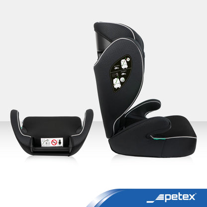 PETEX Basic i-Size Car Seat, Black