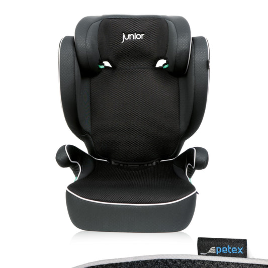 PETEX Basic i-Size Car Seat, Black